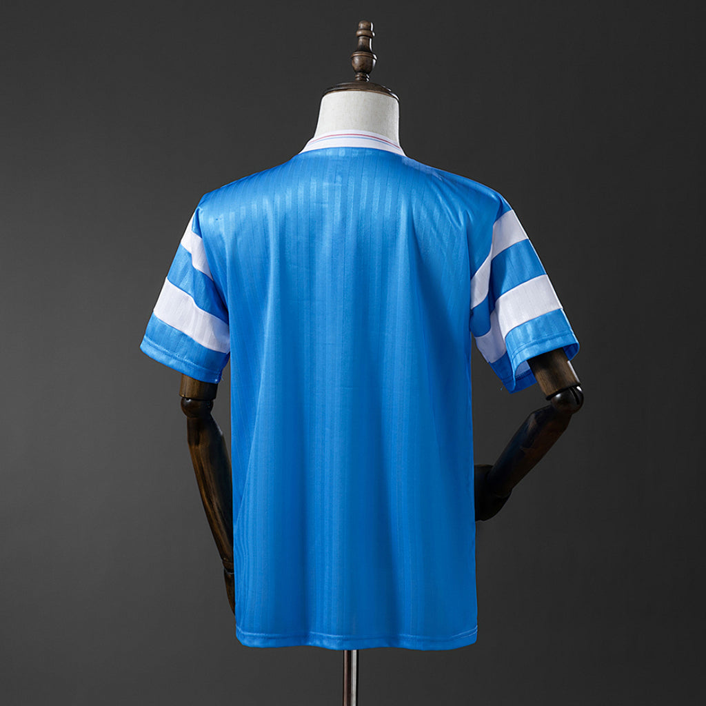 OM Maillot Retro Bleu 90/91