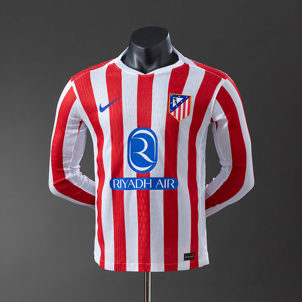 Atletico Madrid Maillot Domicile 25/26 Manche Longues