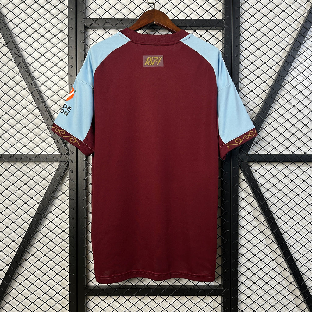 Aston Villa Maillot Domicile 25/26
